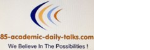 http://85-academic-daily-talks.com/ Logo