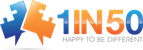 http://1in50.net/ Logo