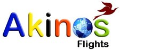 http://akinosflights.com/ Logo