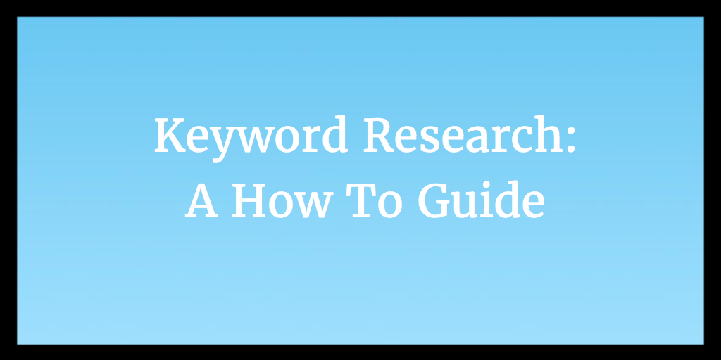 Long Tailed Keyword Research